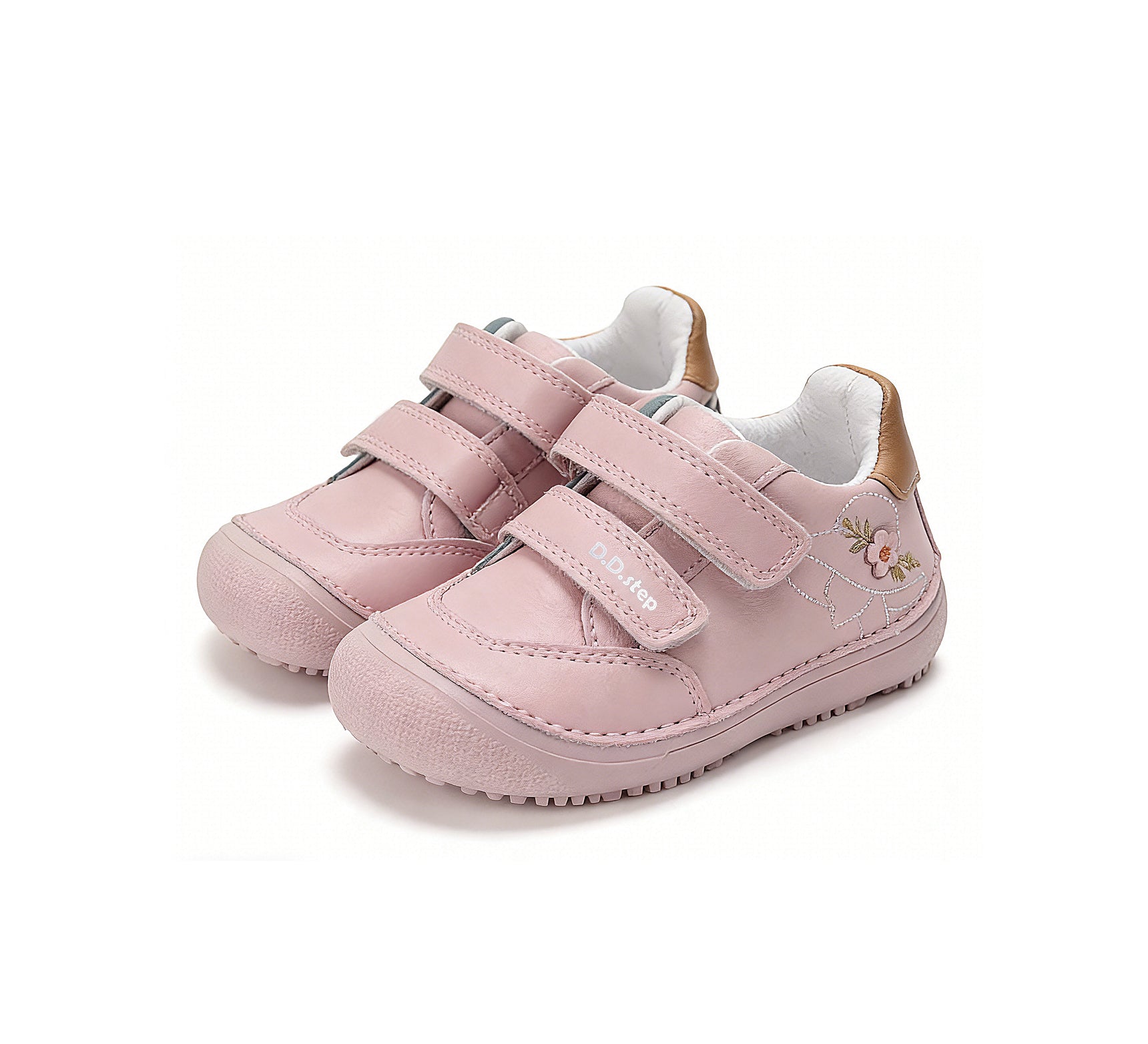 D.D.Step pantofi fete Barefoot 26-31 Baby Pink - Fetita cu palarie Imagine principală a produsului
