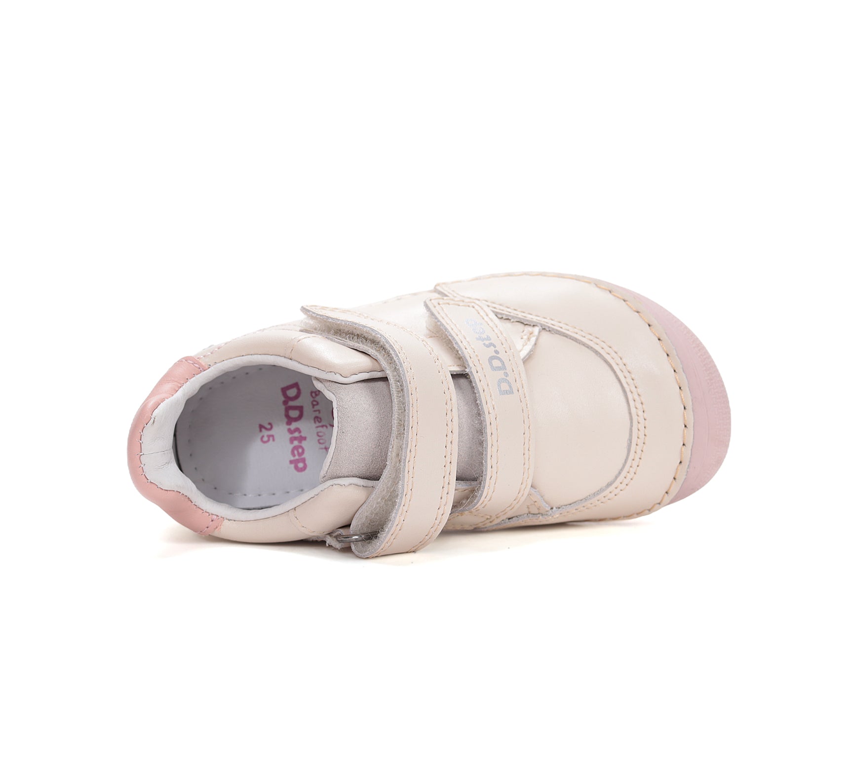 D.D.Step pantofi fete Barefoot 26-31 White - Fetita cu palarie