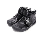 D.D.Step pantofi fete Barefoot 31-36 Black cu inimioara