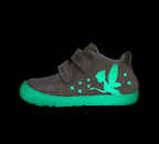 D.D.Step pantofi fete Barefoot cu talpa fluorescenta 26-31 Champagne cu zana