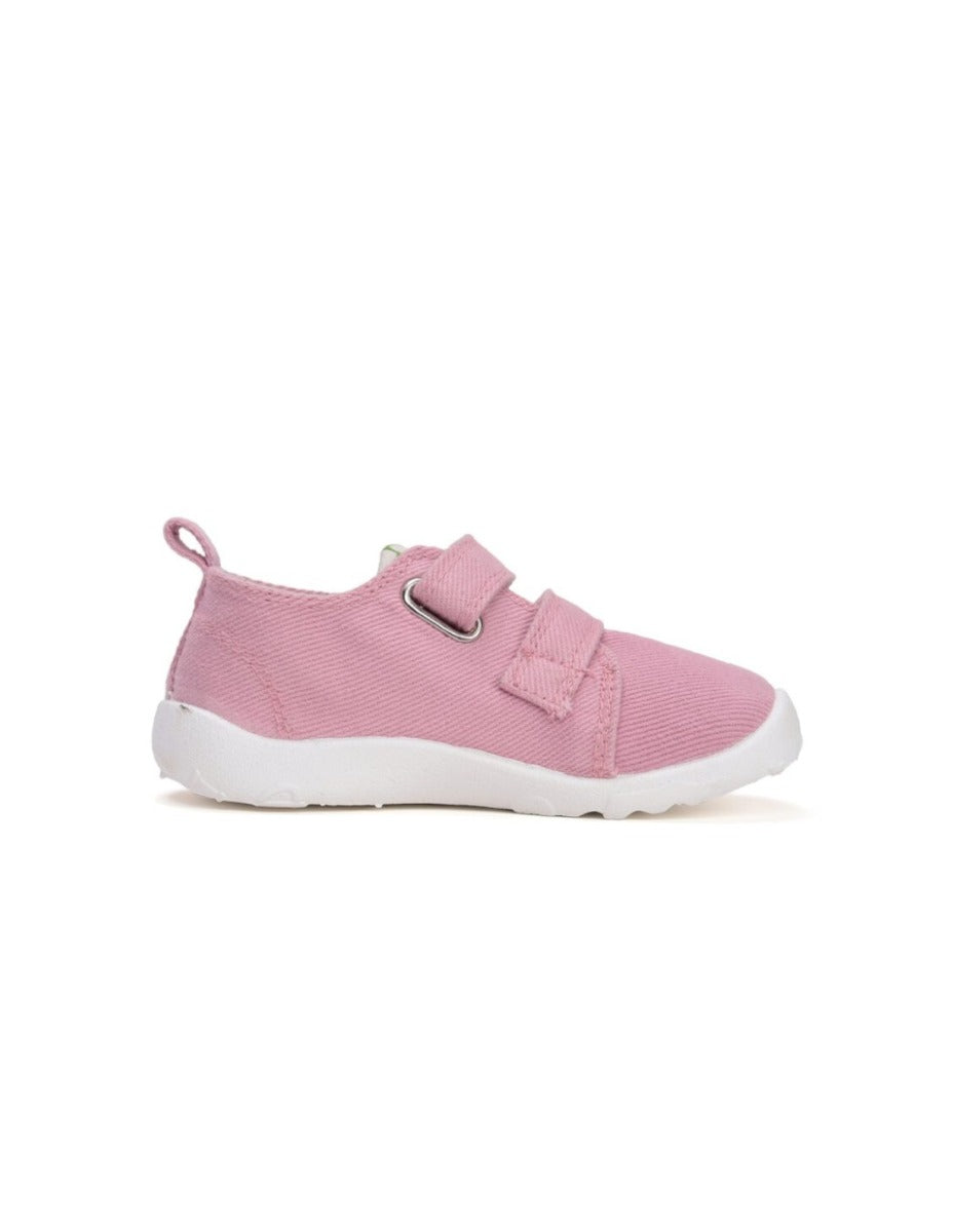 D.D.Step pantofi fete Barefoot de interior 20-25 Mauve cu norisor