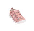 D.D.Step pantofi fete Barefoot de interior 20-25 Pink cu curcubeu