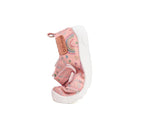 D.D.Step pantofi fete Barefoot de interior 20-25 Pink cu curcubeu
