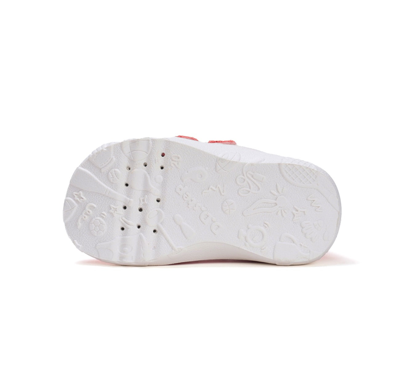D.D.Step pantofi fete Barefoot de interior 20-25 Pink cu norisor