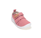 D.D.Step pantofi fete Barefoot de interior 20-25 Pink cu norisor