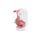 D.D.Step pantofi fete Barefoot de interior 20-25 Pink cu norisor