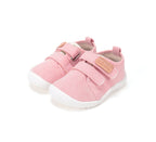 D.D.Step pantofi fete Barefoot de interior din panza 20-25 Baby Pink simplu