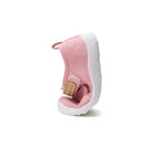 D.D.Step pantofi fete Barefoot de interior din panza 20-25 Baby Pink simplu