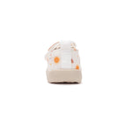 D.D.Step pantofi fete Barefoot de interior din panza 20-31 White curcubeu