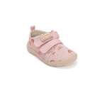 D.D.Step pantofi fete Barefoot de interior din panza 20-31 Baby Pink curcubeu