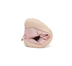 D.D.Step pantofi fete Barefoot de interior din panza 20-31 Baby Pink curcubeu