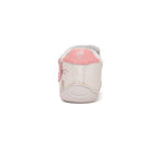 D.D.Step pantofi fete cu LED 25-30 Cream cu unicorn