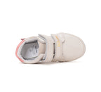 D.D.Step pantofi fete cu LED 25-30 Cream cu unicorn