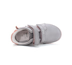 D.D.Step pantofi fete cu LED 25-30 Dove grey cu unicorn