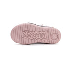 D.D.Step pantofi fete cu LED 25-30 Dove grey cu unicorn