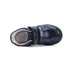 D.D.Step pantofi fete cu LED 25-30 Royal Blue cu stelute