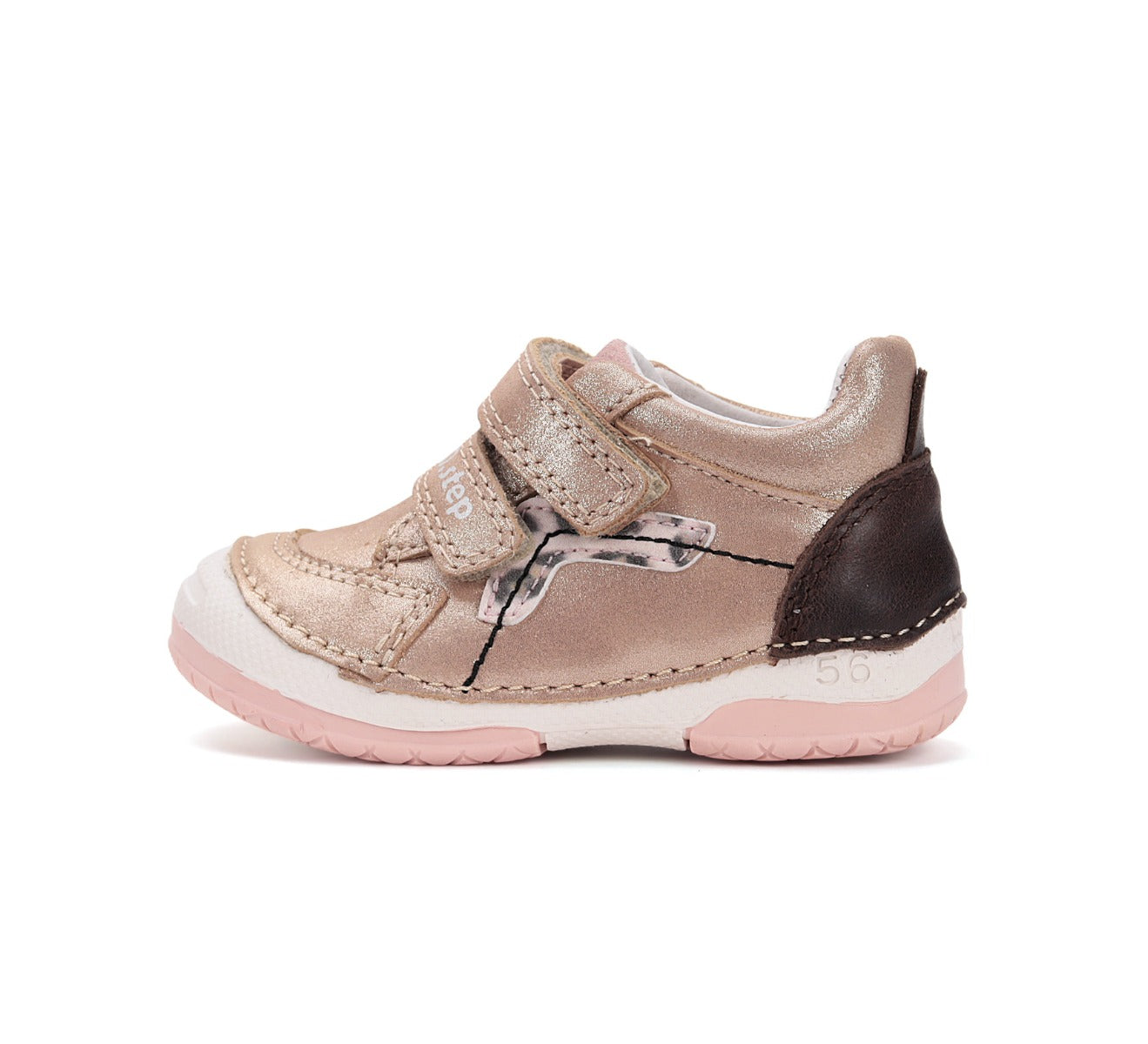 D.D.Step pantofi fete cu scai 19-24 Bronze
