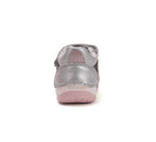 D.D.Step pantofi fete cu scai 19-24 Grey cu argintiu