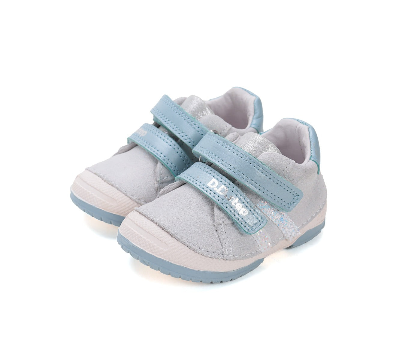 D.D.Step pantofi fete cu scai 19-24 Silver Imagine principală a produsului