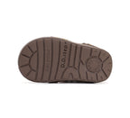 D.D.Step pantofi fete cu scai 20-25 Chocolate cu floricele 