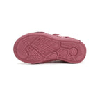 D.D.Step pantofi fete cu scai 25-30 Dark pink cu puncte mici