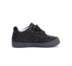 D.D.Step pantofi fete cu scai 25-30 Black cu betisoare albe