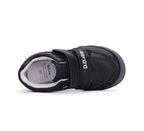 D.D.Step pantofi fete cu scai 25-30 Black cu betisoare albe