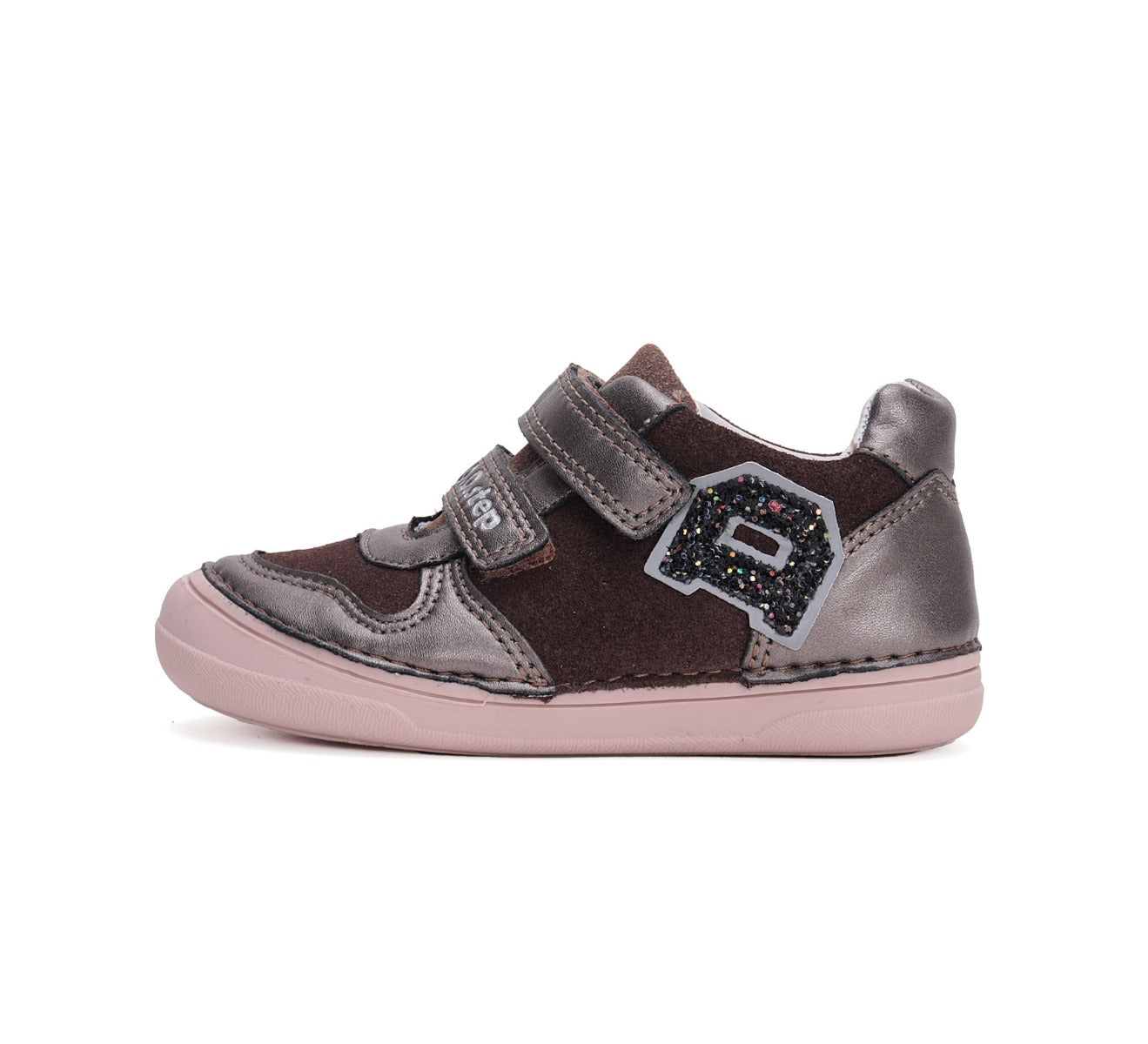 D.D.Step pantofi fete cu scai 26-31 Chocolate cu D