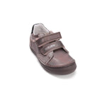 D.D.Step pantofi fete cu scai 32-37 Dark Grey cu animal print