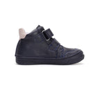 D.D.Step pantofi fete cu scai Royal blue cu stelute aurii