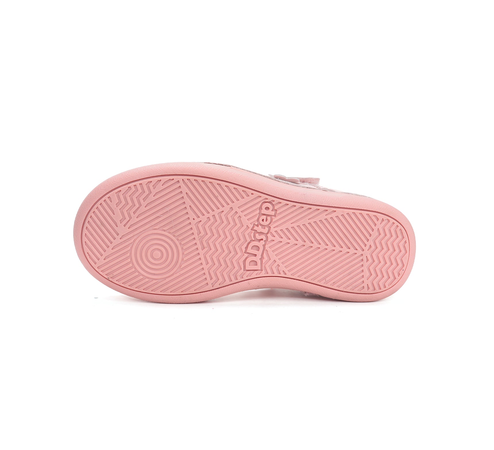 D.D.Step pantofi fete decupati 26-31 Baby Pink cu flori