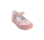 D.D.Step pantofi fete decupati 26-31 Baby Pink cu flori