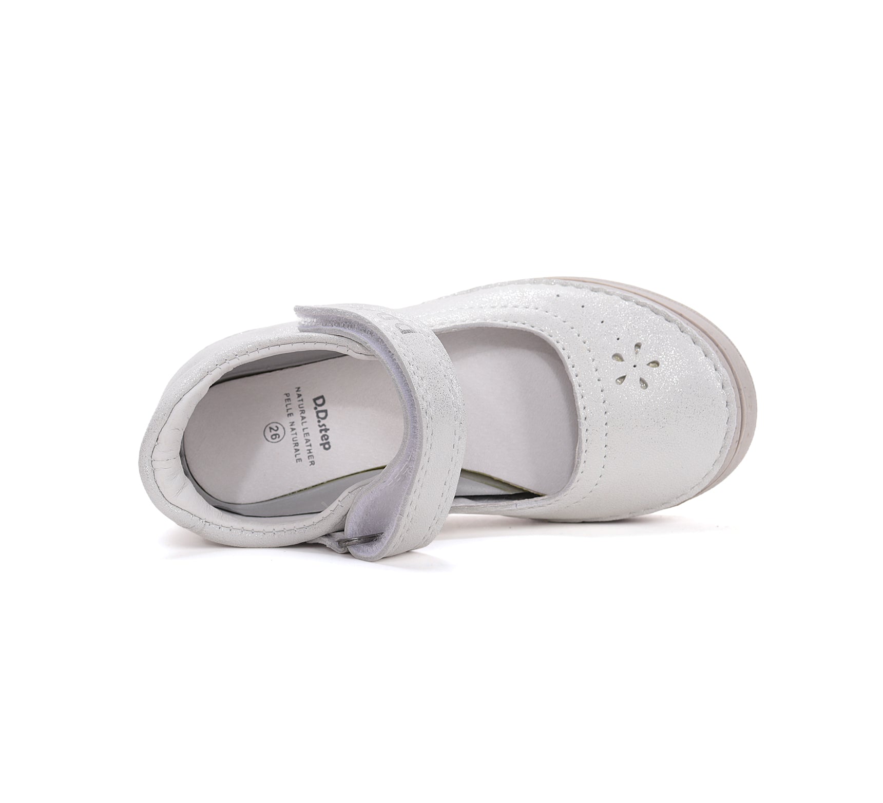 D.D.Step pantofi fete decupati 26-37 Silver