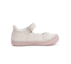 D.D.Step pantofi fete decupati 26-31 White cu flori