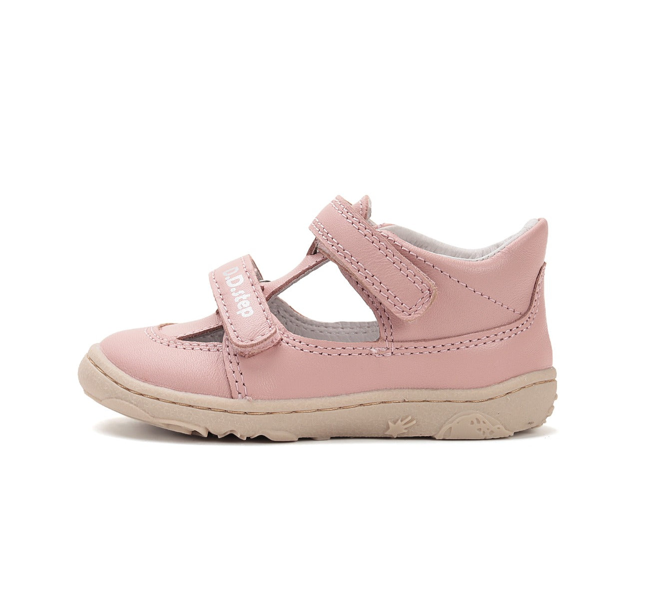 D.D.Step pantofi fete decupati Barefoot 20-25 Baby Pink