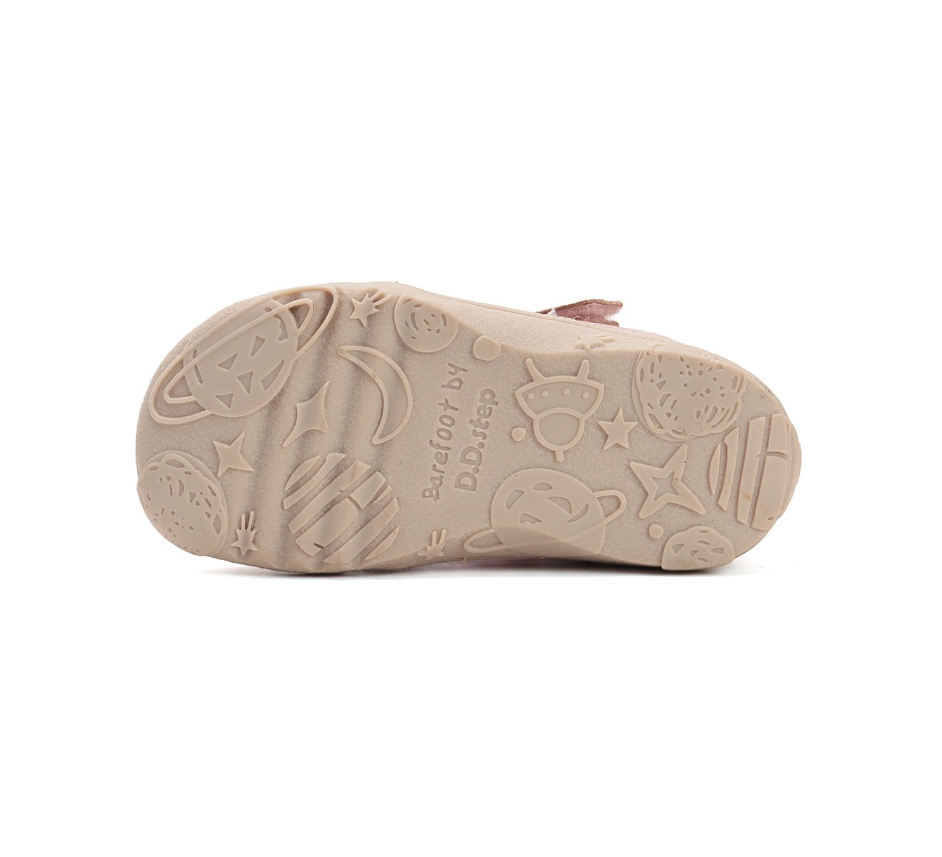 D.D.Step pantofi fete decupati Barefoot 20-25 Baby Pink