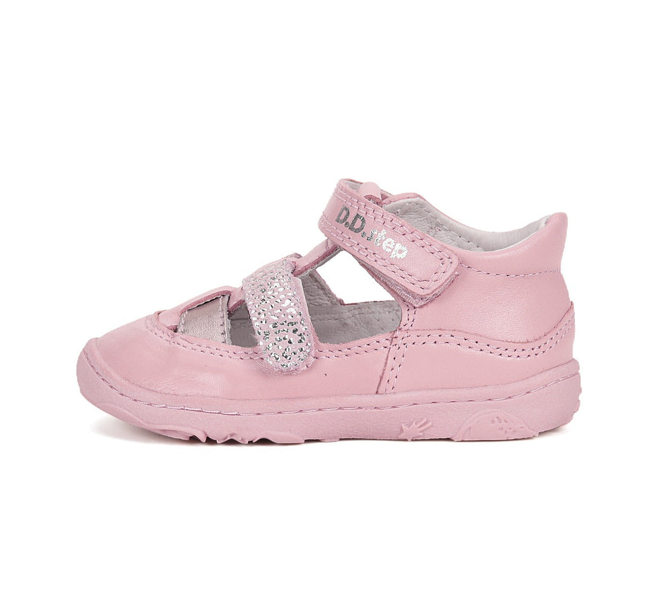 D.D.Step pantofi fete decupati Barefoot 20-25 Baby Pink