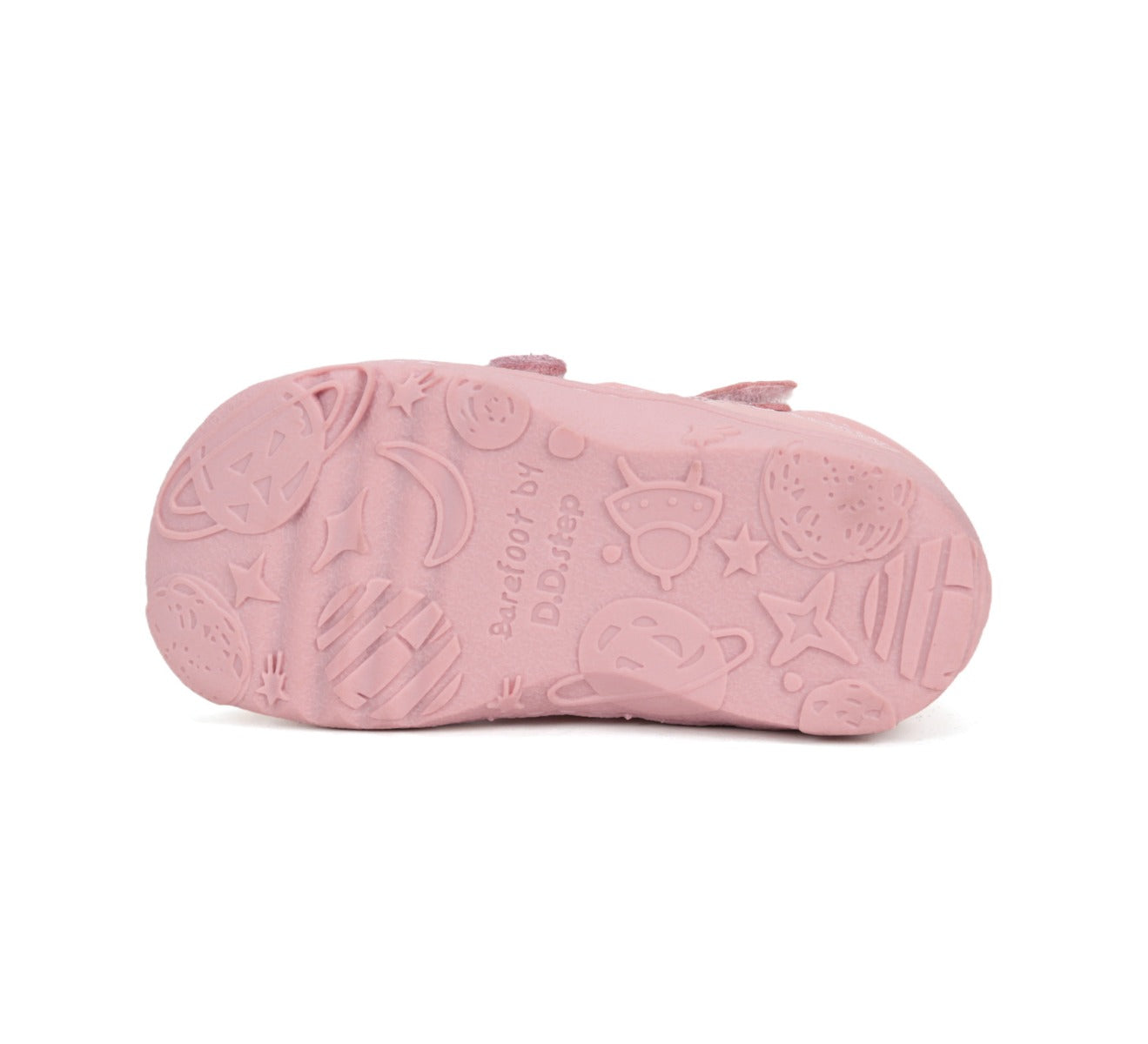 D.D.Step pantofi fete decupati Barefoot 20-25 Baby Pink