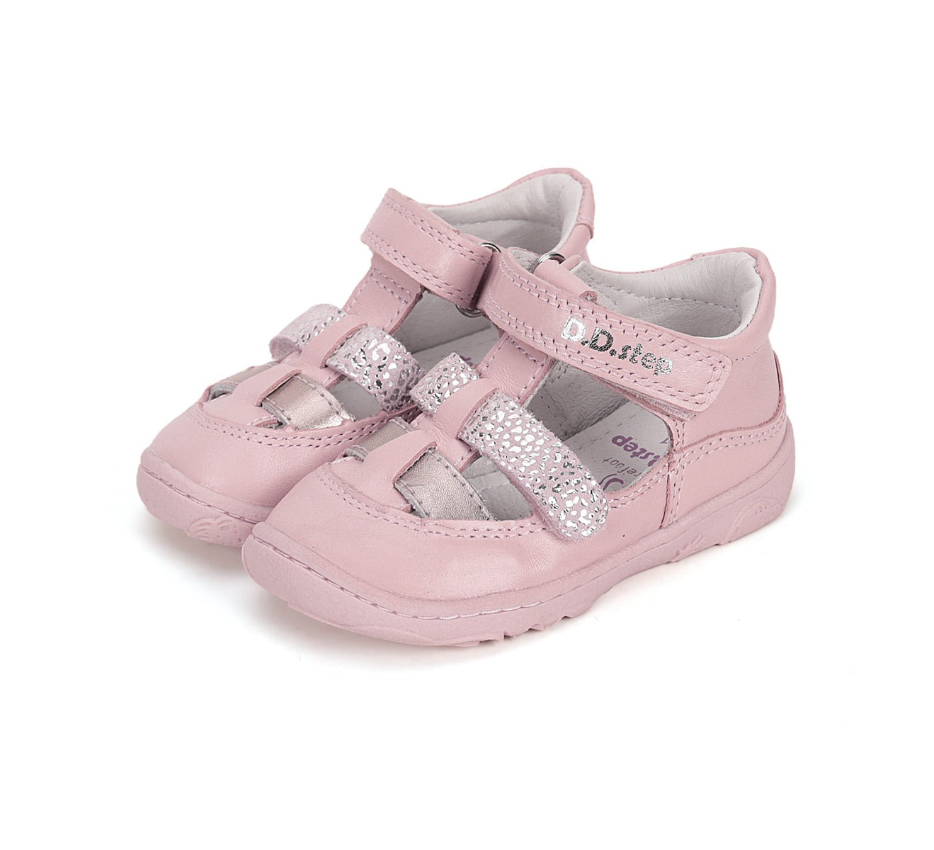 D.D.Step pantofi fete decupati Barefoot 20-25 Baby Pink Imagine principală a produsului