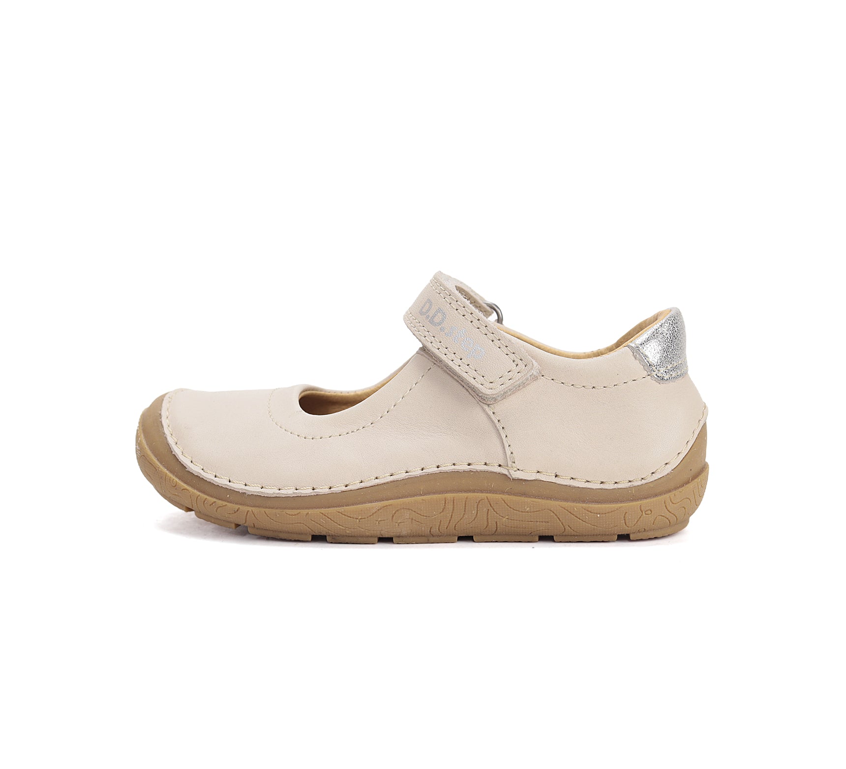 D.D.Step pantofi fete decupati Barefoot 22-33 Roz pudrat