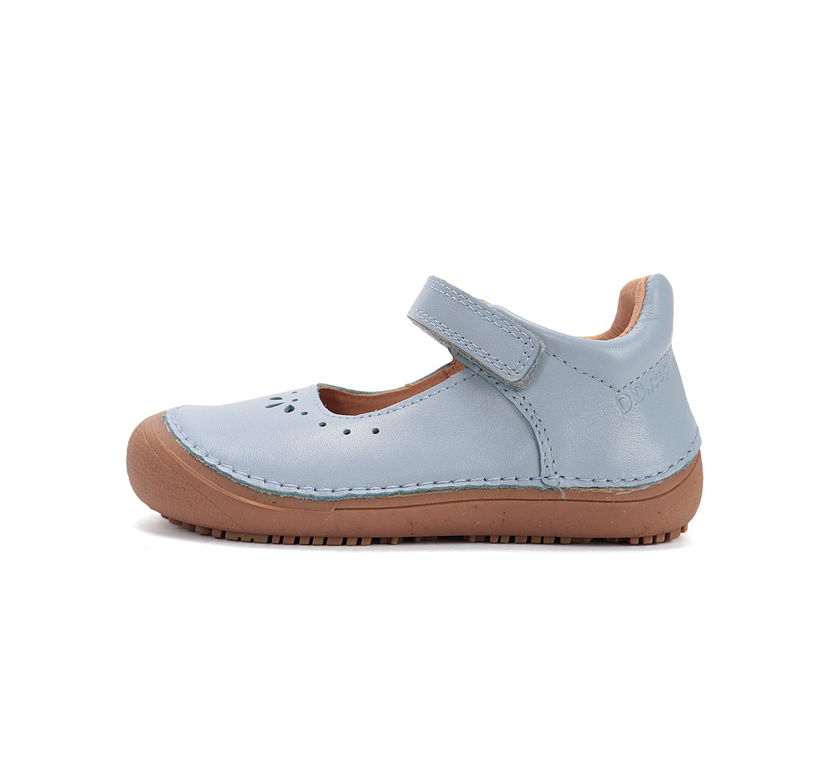 D.D.Step pantofi fete decupati Barefoot 25-30 Aero Blue