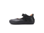 D.D.Step pantofi fete decupati Barefoot 25-30 Black cu fluturas