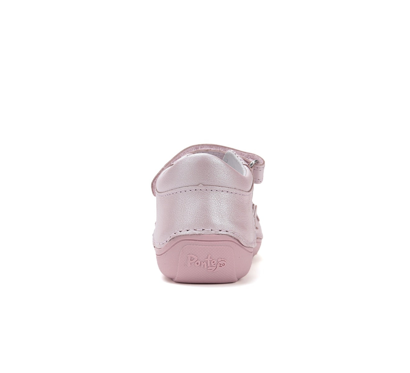 D.D.Step pantofi fete decupati Ponte20 supinati 24-29 Baby Pink cu fluturasi