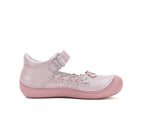 D.D.Step pantofi fete decupati Ponte20 supinati 24-29 Baby Pink cu fluturasi