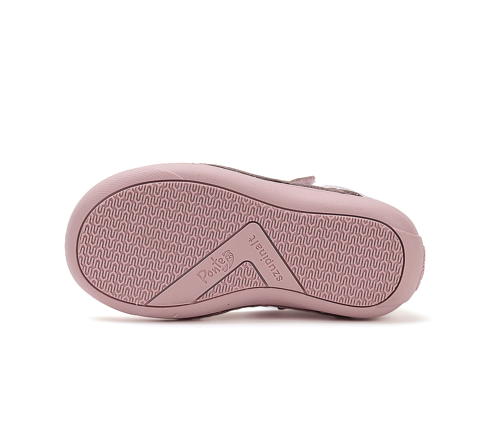 D.D.Step pantofi fete decupati Ponte20 supinati 30-35 Baby Pink cu inimioare