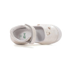 D.D.Step pantofi fete decupati Ponte20 supinati 24-29 Pearl cu inimioare