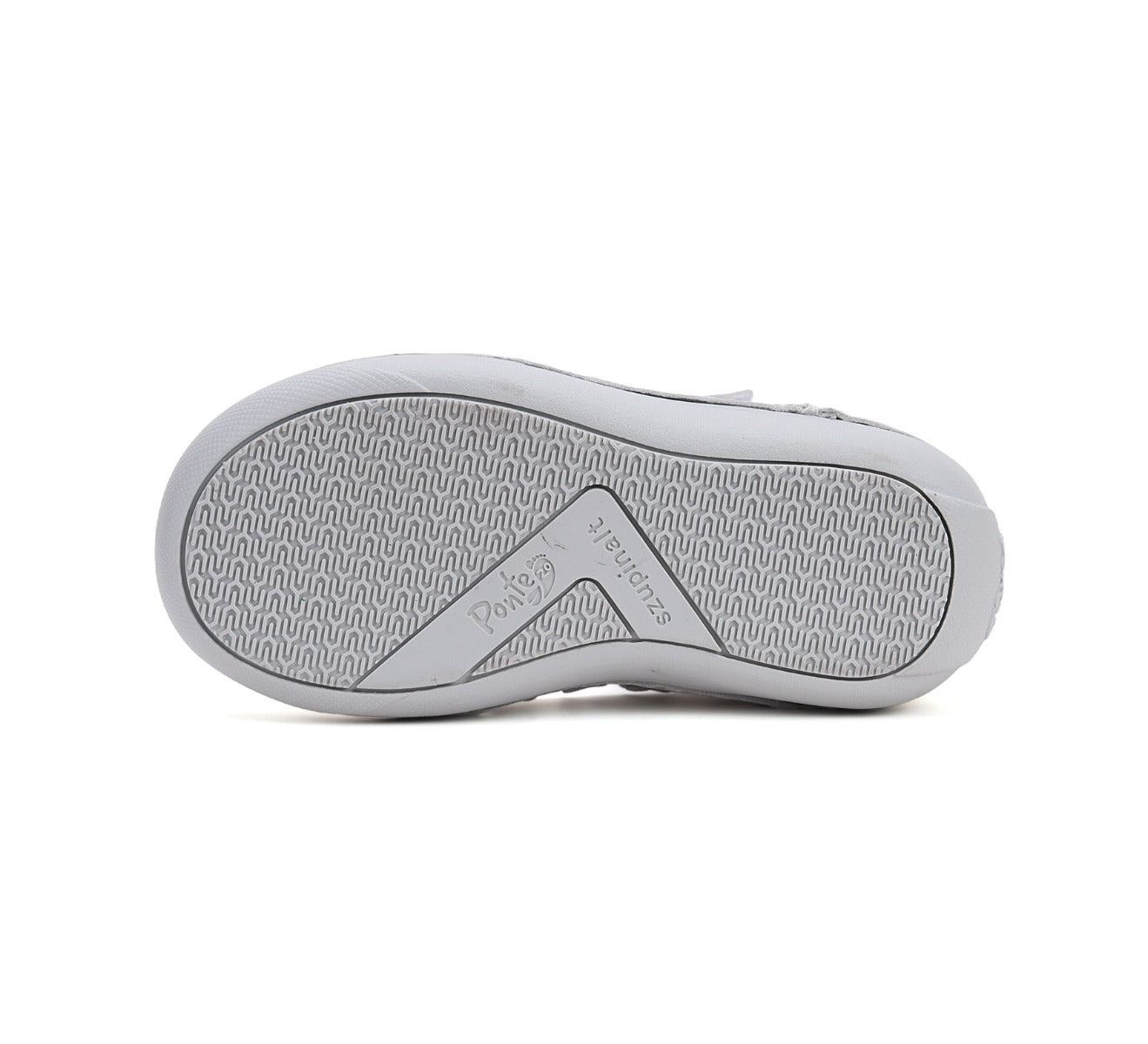 D.D.Step pantofi fete decupati Ponte20 supinati 30-35 Silver cu fluturasi