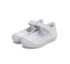 D.D.Step pantofi fete decupati Ponte20 supinati 24-29 Sliver cu fluturasi