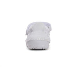 D.D.Step pantofi fete deschisi 19-24 Silver cu floricele