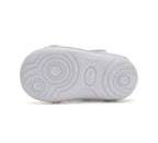 D.D.Step pantofi fete deschisi 19-24 Silver cu floricele